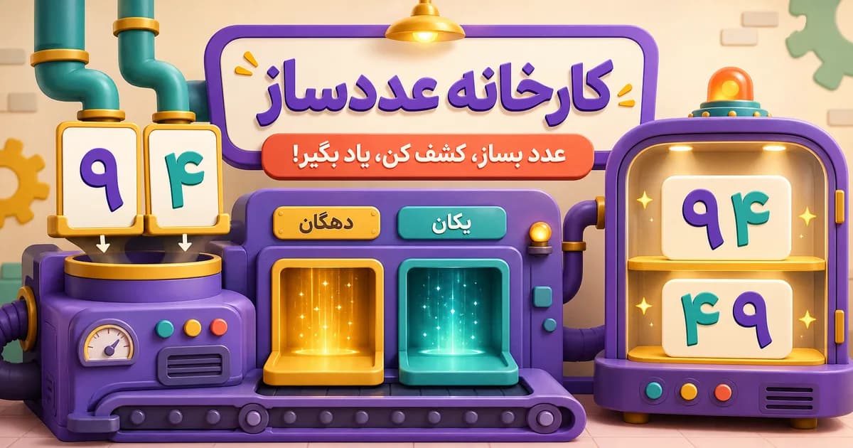 تصویر بازی کارخانه عددساز