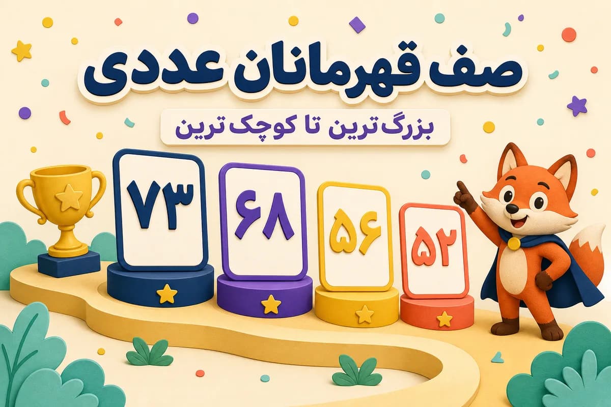 تصویر بازی صف قهرمانان عددی