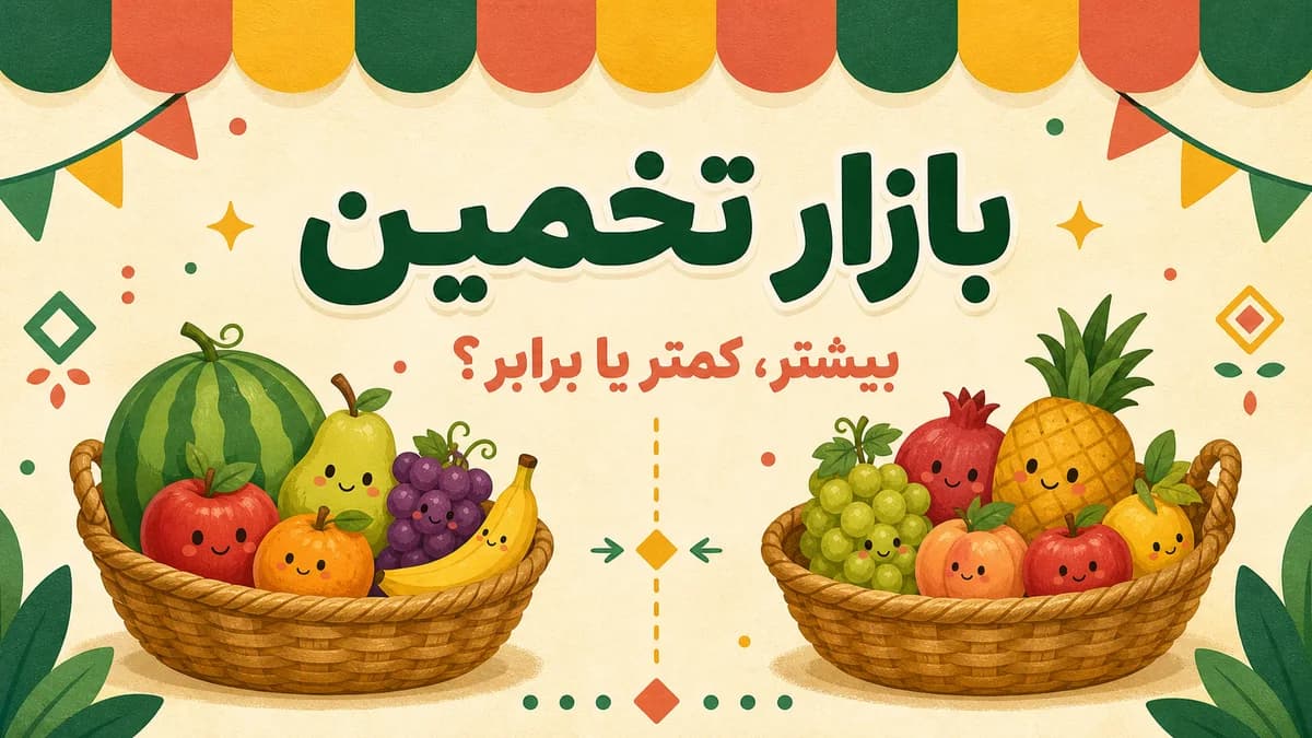 تصویر بازی بازار تخمین