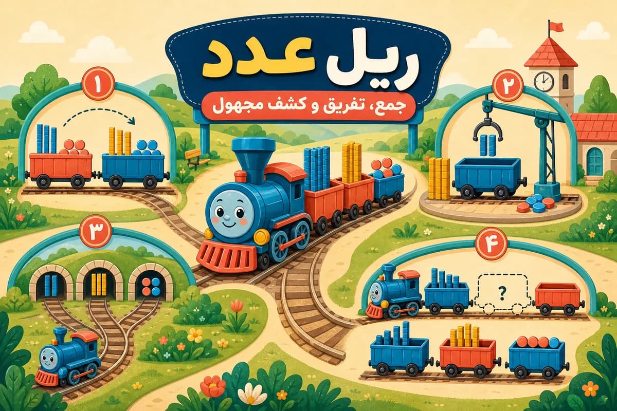 تصویر بازی ریلِ عدد